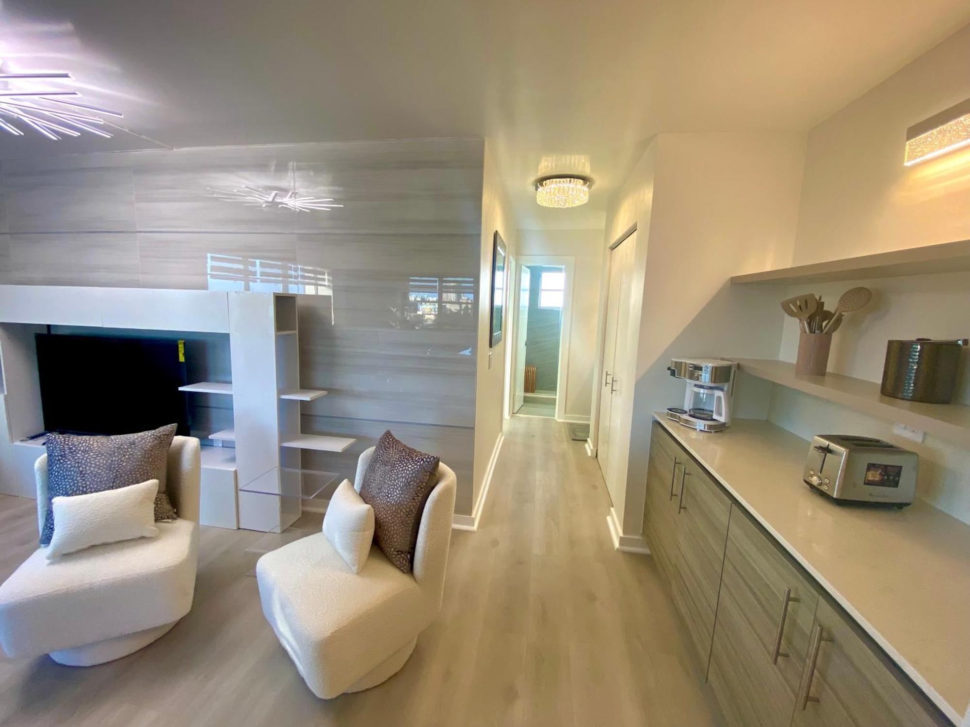 Panoramic Luxurious Waterfront One Bedroom Apartment With Miami Skyline View Free Parking 5Min Drive To 迈阿密海滩 外观 照片